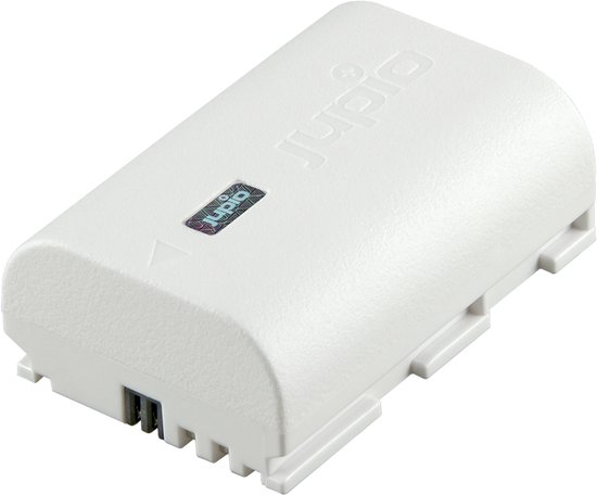 Jupio LP-E6NH Ultra camera accu 2600mAh hoge capaciteit 18,7Wh wit voor Canon DSLR cameras
