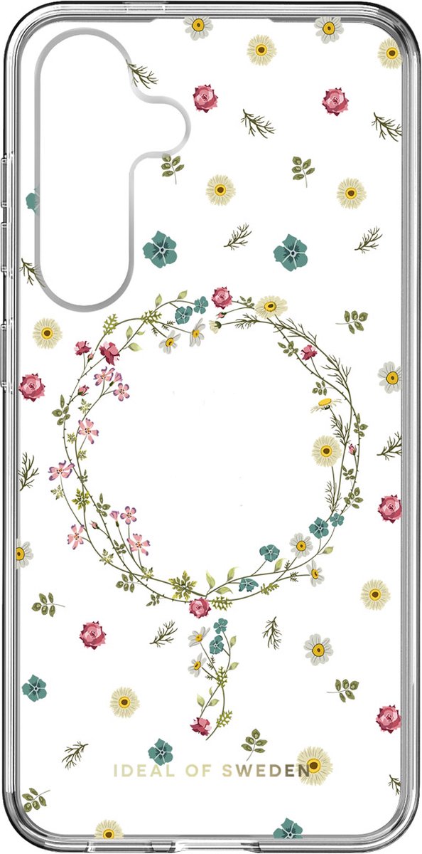 iDeal of Sweden Clear Case geschikt voor Samsung Galaxy S25 - Petite Floral