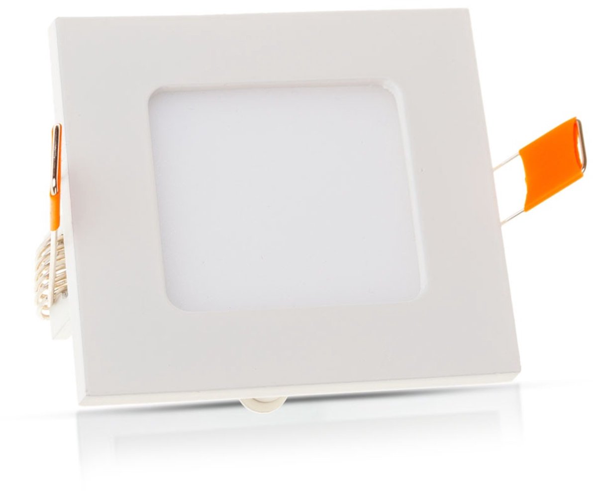 V-TAC VT-307SQ LED Vierkant Minipaneel - Premium Serie - IP20 - Wit - 3W - 210 Lumen - 6400K