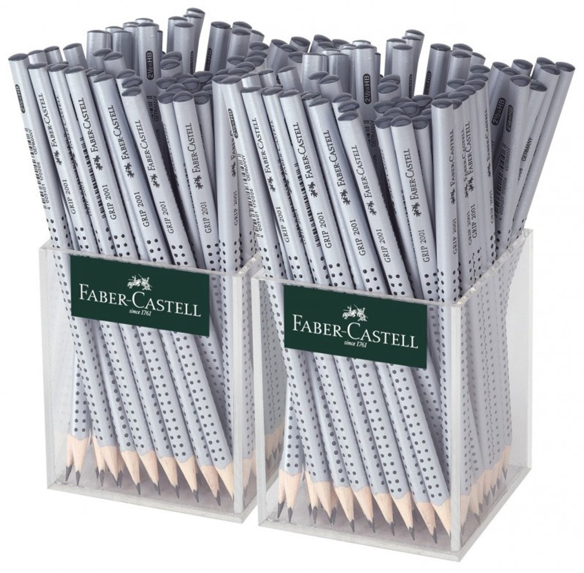 Faber-Castell grafietpotloden - GRIP 2001 - HB - 144 stuks - FC-117023