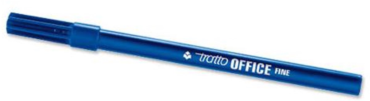Tratto Office Fine viltstift Blauw 12 stuk(s)