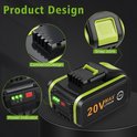 Vhbw Chargeur Compatble Avec Work WA3551.1, WA3572 D'outls