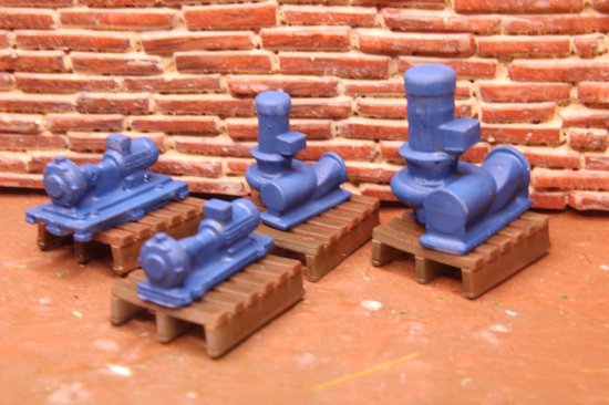 Feisters - H0 Set de 8 pompes