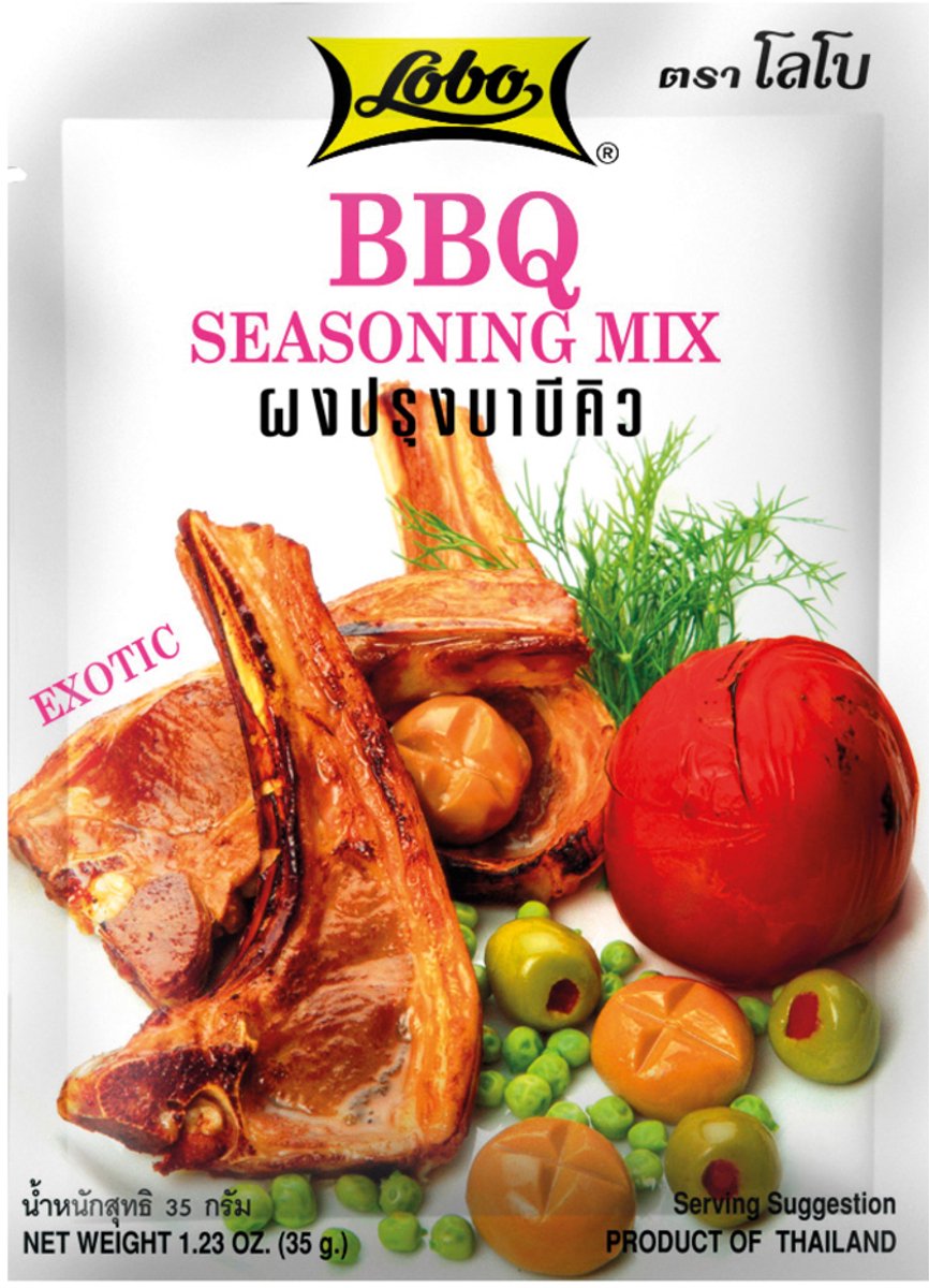 Lobo Barbecue Marinademix 12 x 35 g