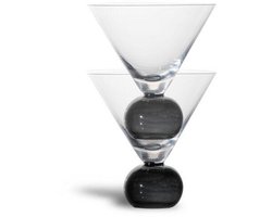 Byon Spice set 2 glazen zwart