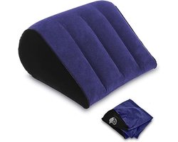 Zylo® Sex Kussen - Seksmeubel voor Vrouwen & Mannen - Sex Pillow - Blauw - 21cm x 19cm x 4cm