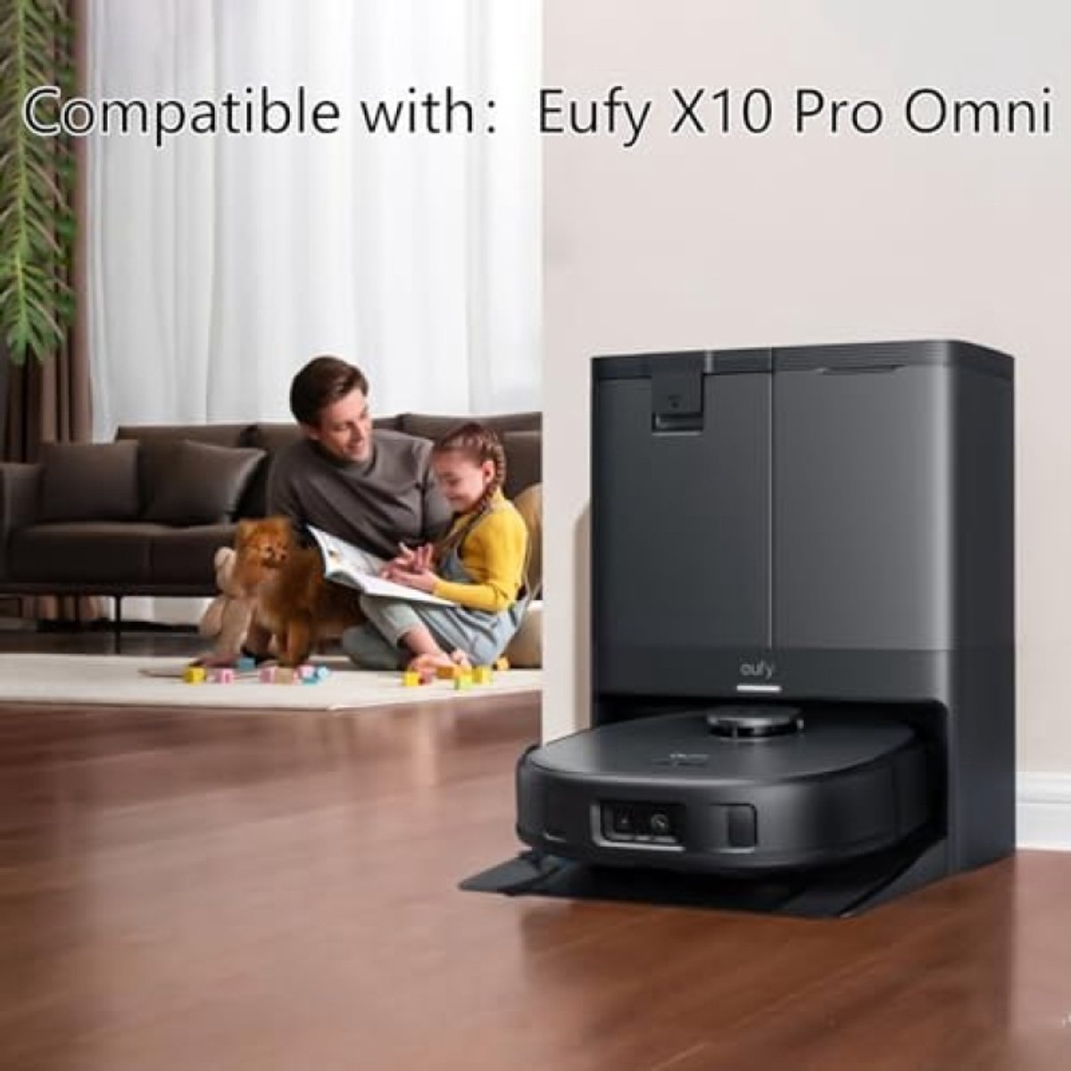 Accessoireset geschikt voor Eufy X10 Pro Omni Robotstofzuiger — afbeelding 4