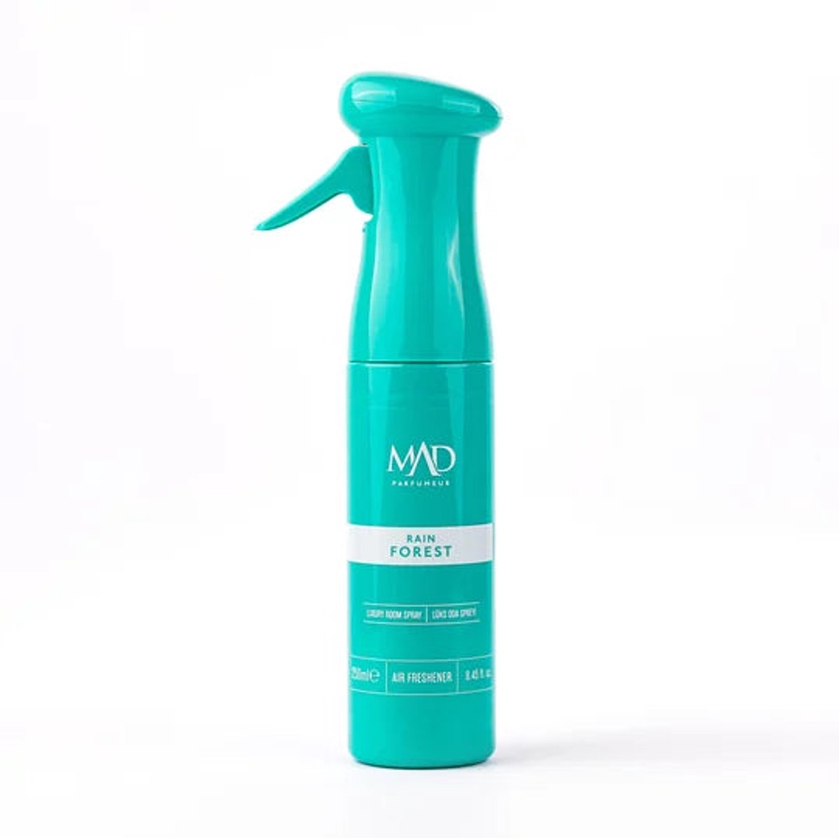 Mad Parfumeur Rain Forest Roomspray 250 ml - Luxe Interieurspray - Huisparfum - Spray