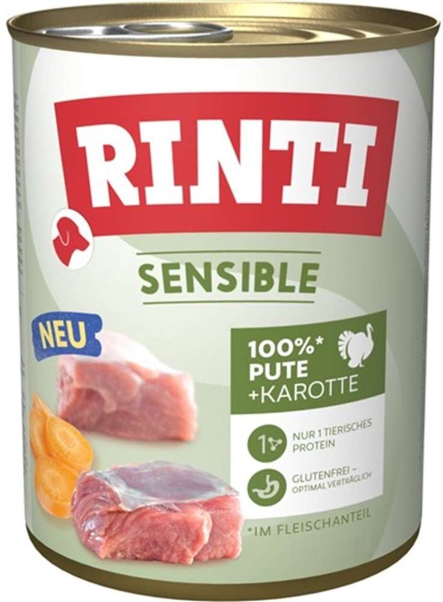 RINTI Rinti - Verstandig 6x800g - Kalkoen & Wortel