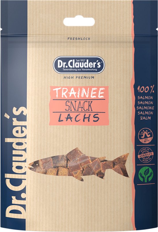 Dr Clauder's Hondensnack Trainee 6x80g - Zalm