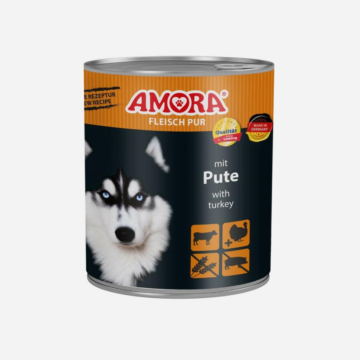 AMORA Hondenvoer 6x800g - Kalkoen
