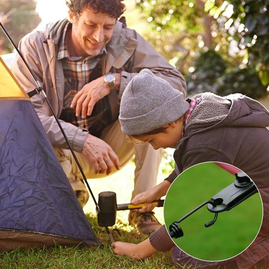 SUPAWAY 100 Stück Spanngummi mit Haken 25 cm Lang Multifunktional
