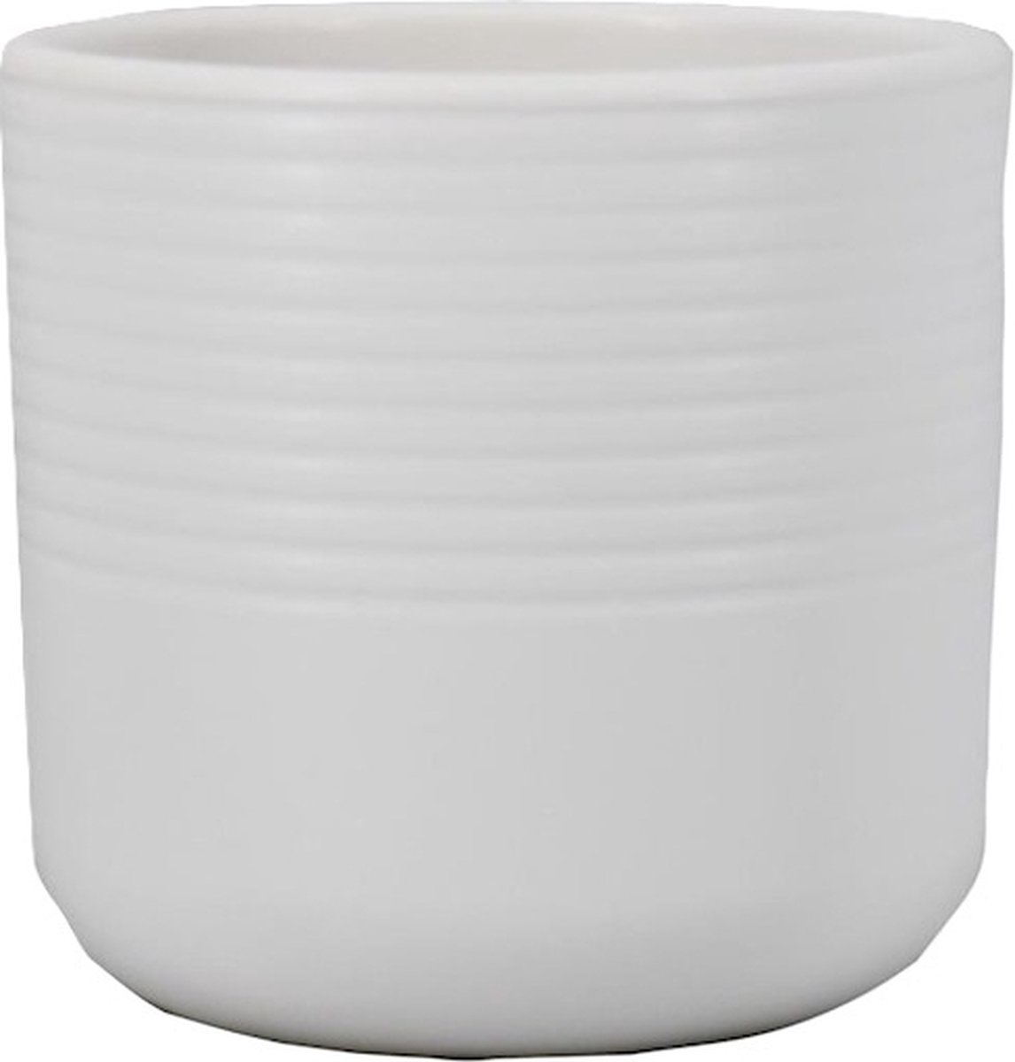 Pot Donny mat wit d7.5 h6.3 per 4