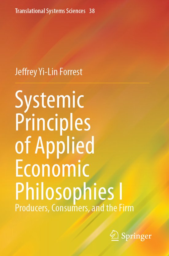Translational Systems Sciences38- Systemic Principles of App ... - cover