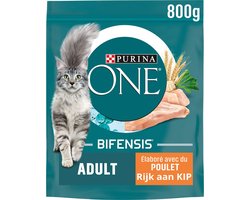 Purina ONE Adult Kip - Volkoren Granen 8x 800 gr