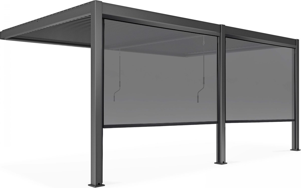 Oviala - Bioklimatologische pergola van 3x6m en 2 zonneschermen van 266x234m - Oia