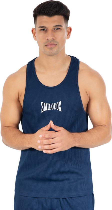 Z Stringer Rib Smilodox Smilodox Heren Stringer Classic Rib - met geribbelde structuur ...