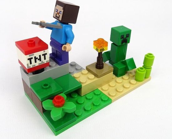 Lego Minecraft 30393 Steve En Creeper Polybag
