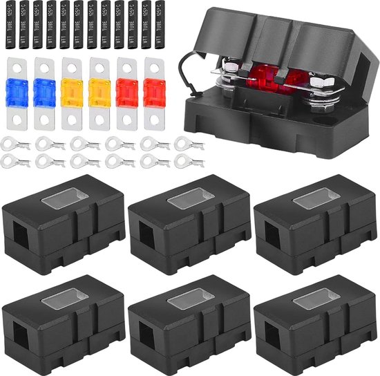 Victron zekeringhouder MEGA-fuse 6x Victron zekeringhouder MEGA-fuse 6x