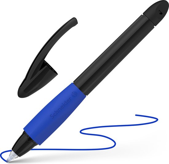 Rollerball Schneider - Base Ball - noir/bleu - plume M - S-188330