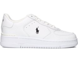 Ralph Lauren Polo Masters Crt D Sneakers - Leer - Dames - Wit - Maat 38 - 38 stuks