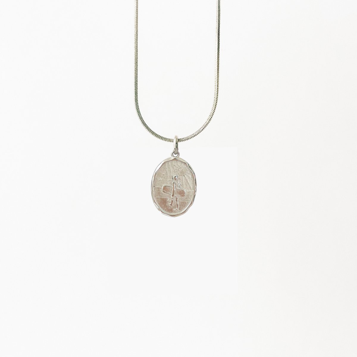 Laguna Treasures Jewellery - Ketting Oceaan Kitegirl - Zilver - Verguld - Snake ketting - Halsketting - Sieraden - Kitesurf