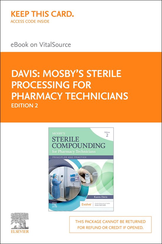 Mosby's Sterile Compounding for Pharmacy Technicians - cover