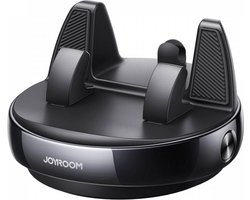 Joyroom - Telefoonhouder 360 graden draaibaar - Autohouder met zuignap - Telefoonhouder auto zuignap - Telefoonhouder auto dashboard - autohouder telefoon - Zwart