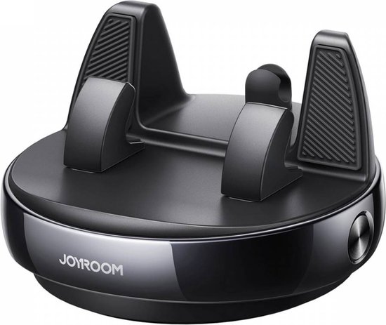 Joyroom - Telefoonhouder 360 graden draaibaar - Autohouder met zuignap - Telefoonhouder auto zuignap - Telefoonhouder auto dashboard - autohouder telefoon - Zwart