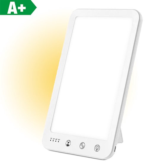 24Supply Daglichtlamp - Daglicht lamp - Daglichtlamp staand - Lichttherapielamp - SAD lamp - Lichttherapie lamp - 24 x 15 cm - Daglichtlamp Hobby - Daglichtlamp 10.000 Lux - Incl. USB C kabel & adapter - Voor hobby, schilderen, fotografie & therapie