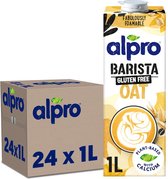 Alpro Barista Avoine - Boisson Végétale - Spéciale Café - Sans Lactose - 24 x 1L