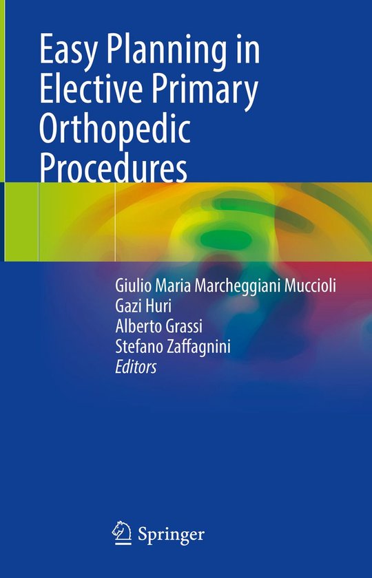 Medicine (R0) - Easy Planning in Elective Primary Orthopedic ... - cover