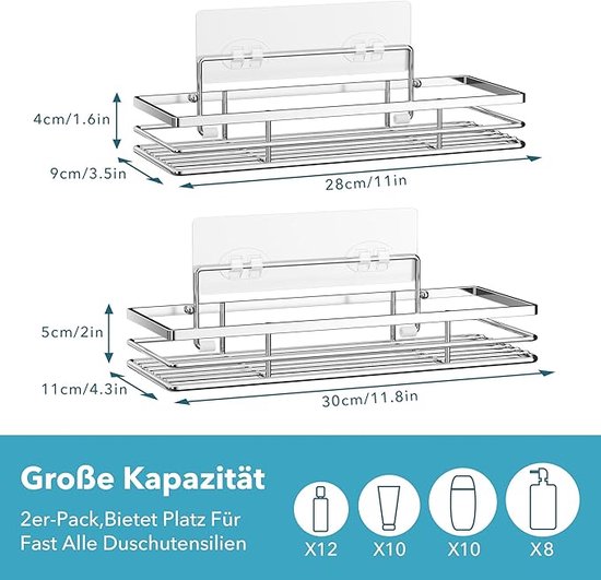 Badkamerrek, wandrek, keukenrek, handdoekhouder