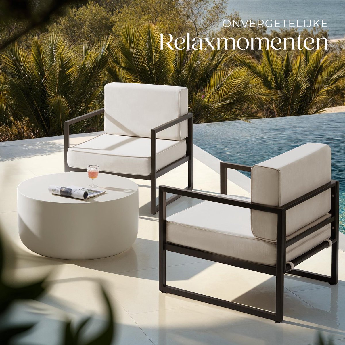 tectake - Comosa Lounge fauteuil tuin thumbnail 4