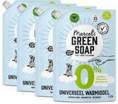 Bol.com Marcel's Green Soap Wasmiddel Navulling - 0% - 4 x 1L aanbieding