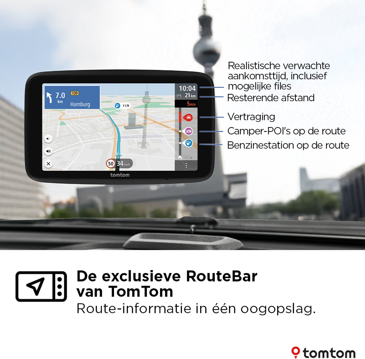 TomTom GO Camper Tour (2nd GEN) - Campernavigatie - Europa thumbnail 6