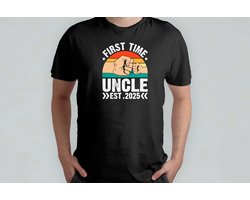 First Time Uncle - T Shirt - vader - dad - beste vader ter wereld - verjaardag - vaderdag - best dad in the world - father - liefde - cute