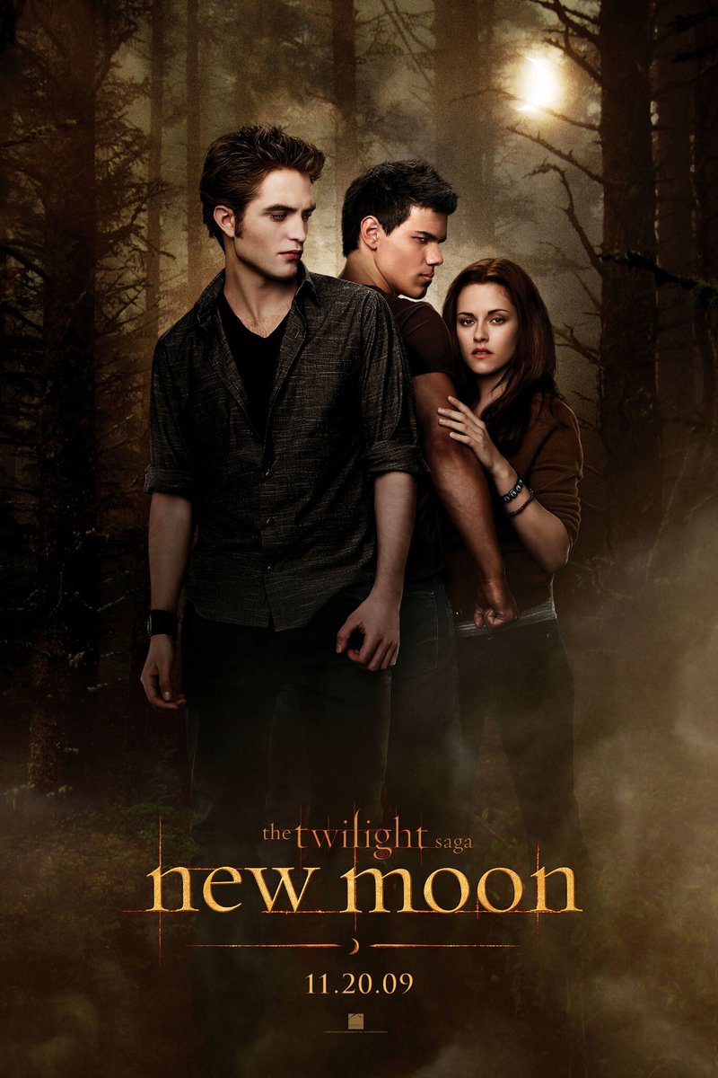 karo-art Poster- The Twilight Saga (nieuwe maan), 2009, Originele Filmposter, Premium Print, Professioneel Fotopapier Multikleur