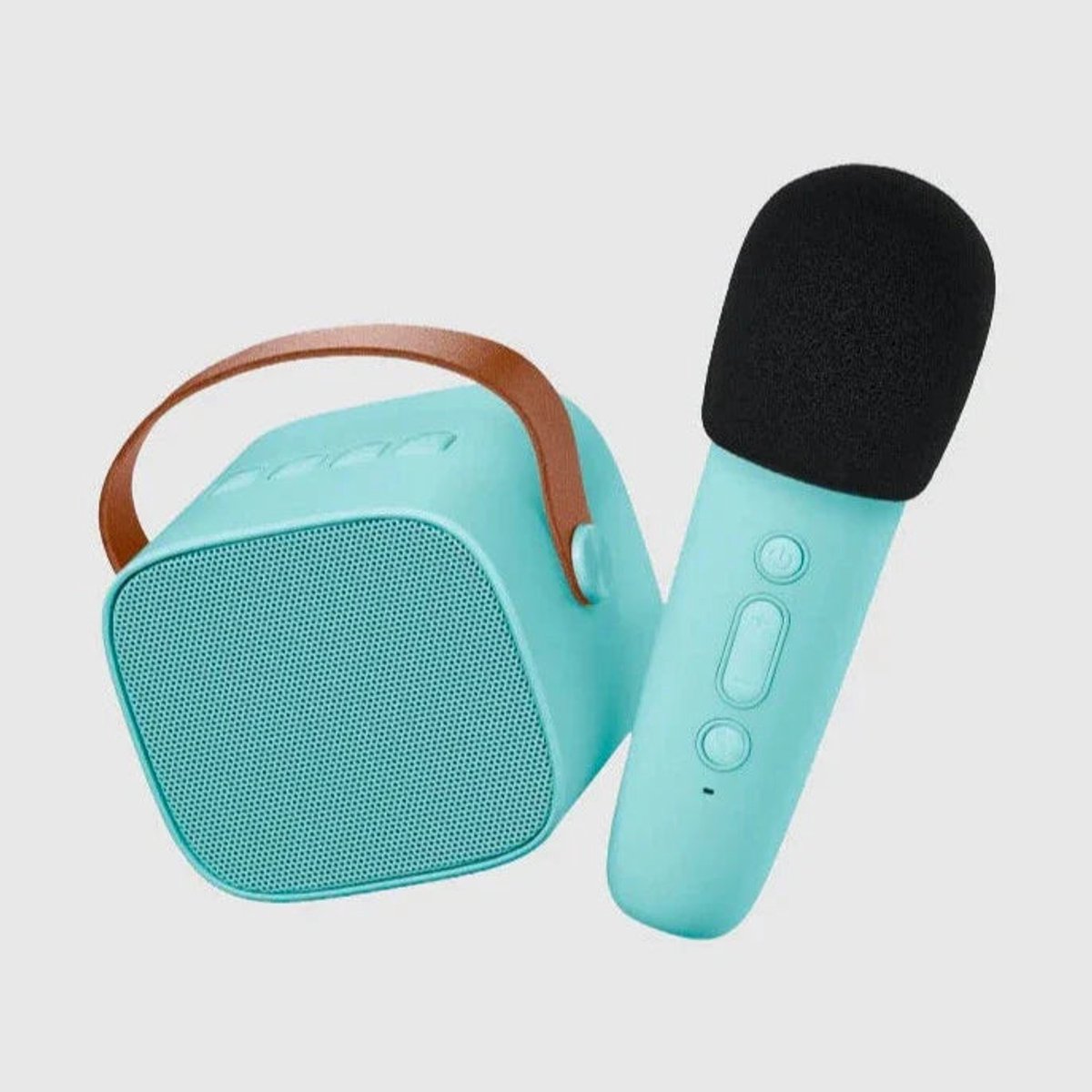 Lalarma Karaoke set - Bluetooth microfoon en luidspreker - Blauw