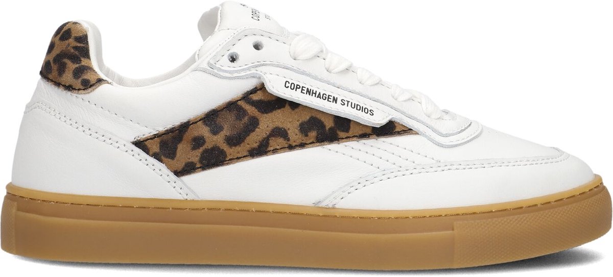 Copenhagen Studios Cph90 Sneakers Dames - Leren Sneaker - Wit - Maat 36