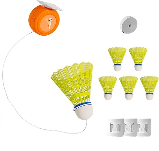 Entraîneur De Badminton Solo – Rebond Automatique, Antidérapant, Léger, Pour Intérieur Et Extérieur