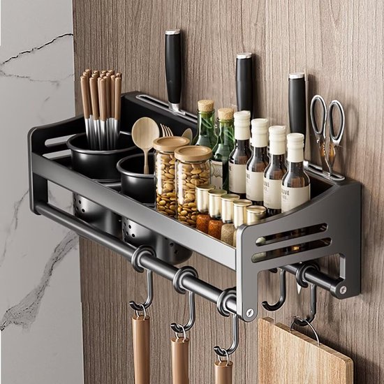 SUMAITech Metalen Rek Opslag Spoelbak Verstelbaar Wit Wastafelorganizer Keuken Kast Organizer - Multifunctionele Plank Onder De Gootsteen Of Metalen Opslagrek
