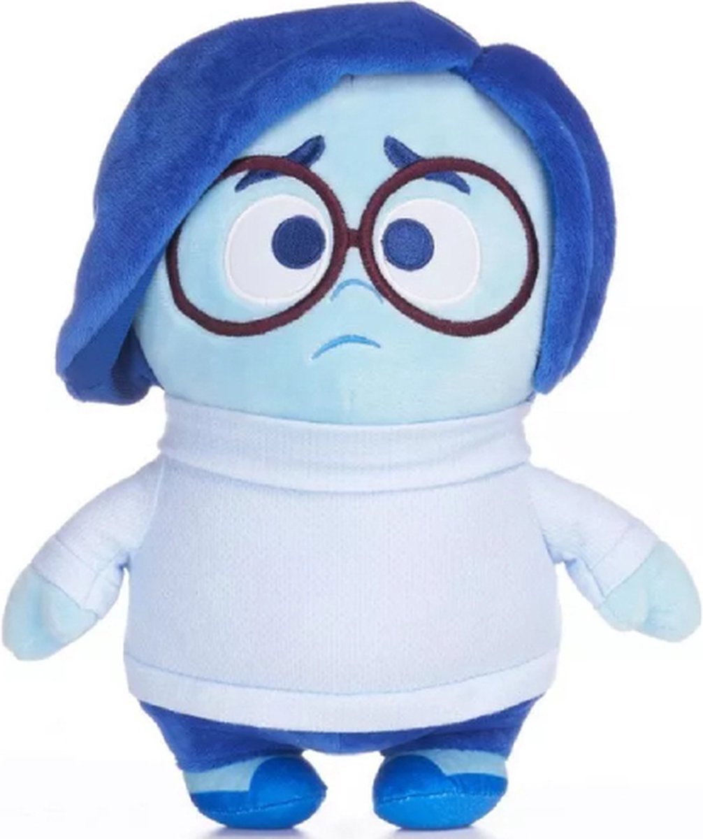 Sadness Verdriet  Disney Inside Out Pluche Knuffel 25 cm  Binnenstebuiten 2  Speelgoed knuffels voor kinderen jongens meisjes  Anger Anxiety Disgust Fear Joy Sadness  Woede Onzekerheid Afkeer Angst Plezier Verdriet