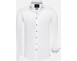 Overhemd Lange Mouw Cassio White Non-Iron Business
