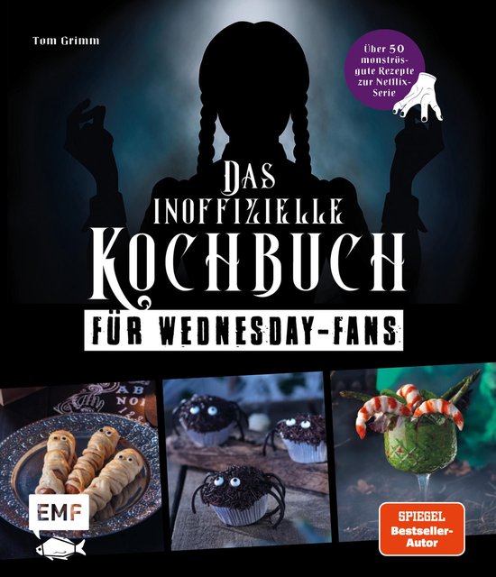 Das inoffizielle Kochbuch für Wednesday-Fans - cover