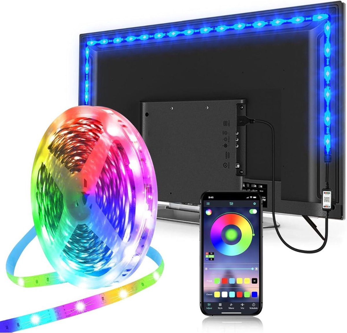 VELTRR® LED Strip 5 Meter - LED Verlichting Strips - LED Light
