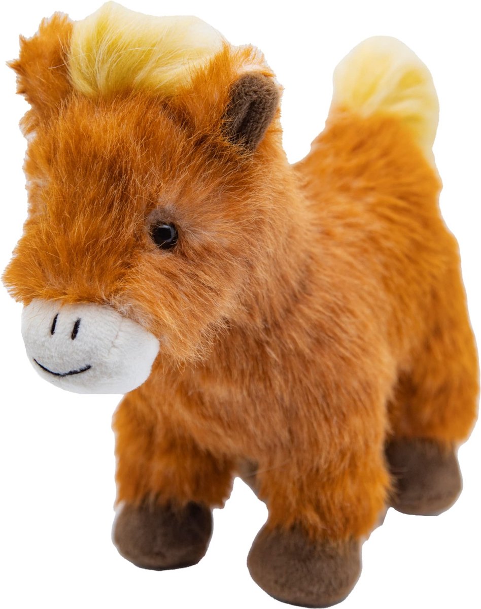 Cute since 1999 Knuffel Paard  Staande Paard speelgoed Baby knuffel  22cm