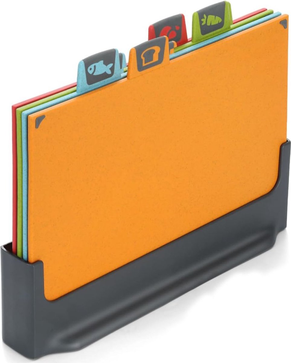 VELTRR® Snijplankenset met Houder - Snijplank - Extra Stevig - Multicolor