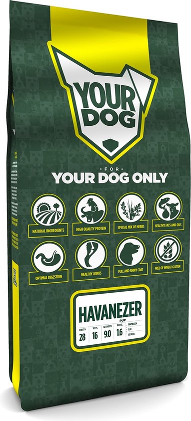 Yourdog Havanezer Rasspecifiek Puppy Hondenvoer 12kg