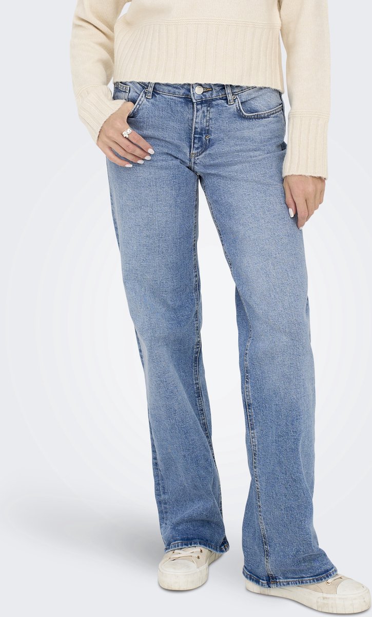 ONLY Wide leg Jeans 'ONLJuicy' in Taupe | ABOUT YOU